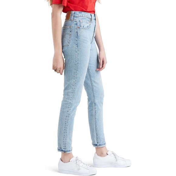 Levi’s Premium 501 Skinny Jeans - Light Wash - Picture 2 of 8